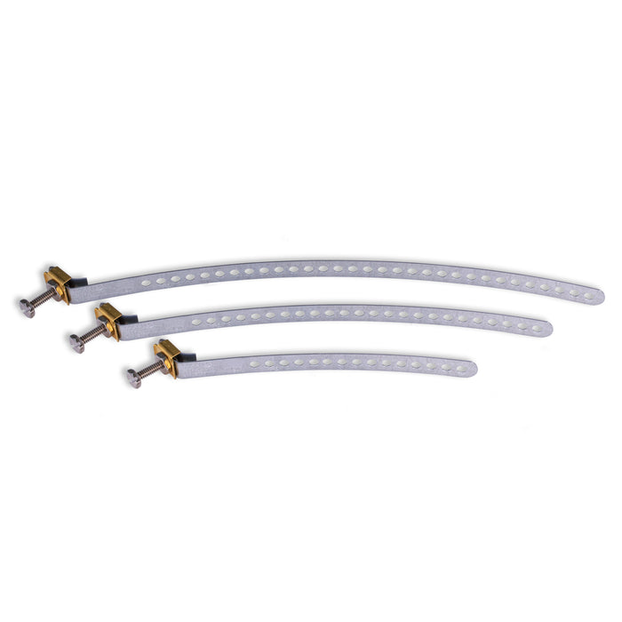 SatelliteSale Copper Coated And Galvanized Grounding Straps - Flexible and Adjustable