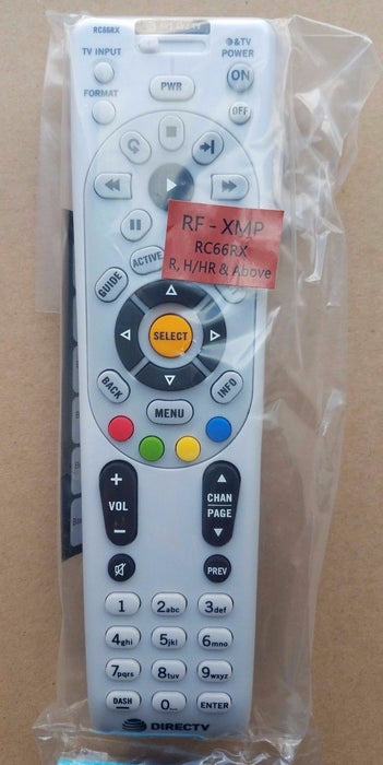 DirecTV RC66RX Universal RF Remote DTV RF Remote