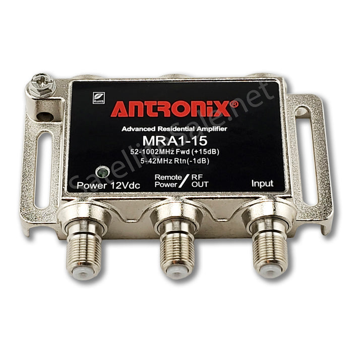 Antronix MRA1-15AC Amplifier, 1 Port,15dB Gain, Output 5-1002Mhz + Power Adapter