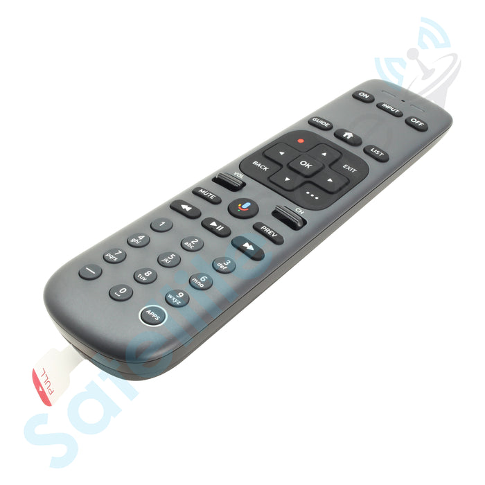 SatelliteSale Remote Control Replacement DIRECTV RC83V for Gemini and Gemini Air, Bluetooth, Voice Control with Google Assistant, Black RC with Batteries Included