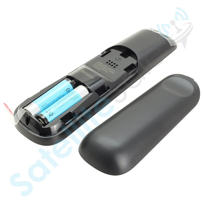 SatelliteSale Remote Control Replacement DIRECTV RC83V for Gemini and Gemini Air, Bluetooth, Voice Control with Google Assistant, Black RC with Batteries Included