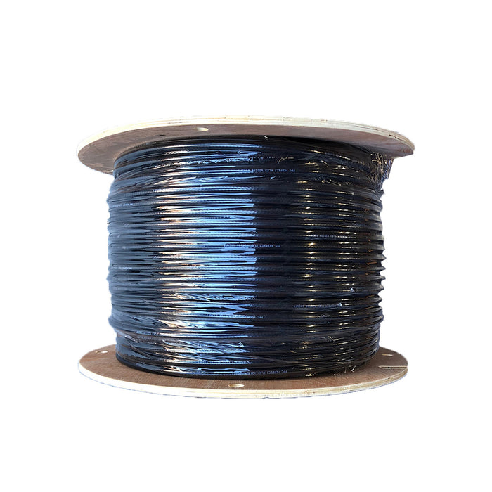 Câble coaxial à large bande PPC Perfect Flex, bobine de 1 000 pi, P11ET77V2PRF, noir, RG11
