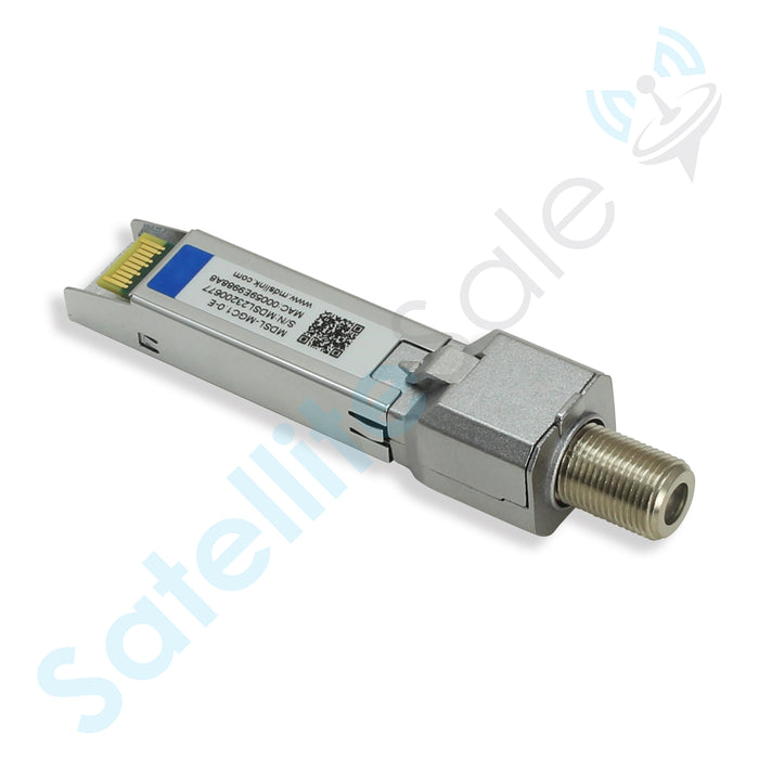 MDSLink MaGiC SFP - Ethernet over Coax Adapter MoCA SFP Module Up to 2.5Gbps F-Type Coax to SFP Converter for Networking over Existing Coax Cables
