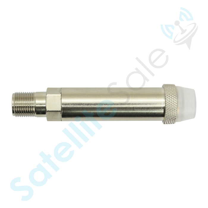 SatelliteSale 70 dB MoCA PoE Filter Coaxial Point of Entry Low  Pass Filter, 5-1002 MHz Passband, 1125-1675 MHz Isolation, 75 Ohm, for MoCA 2.5 Cable TV and Internet Networks