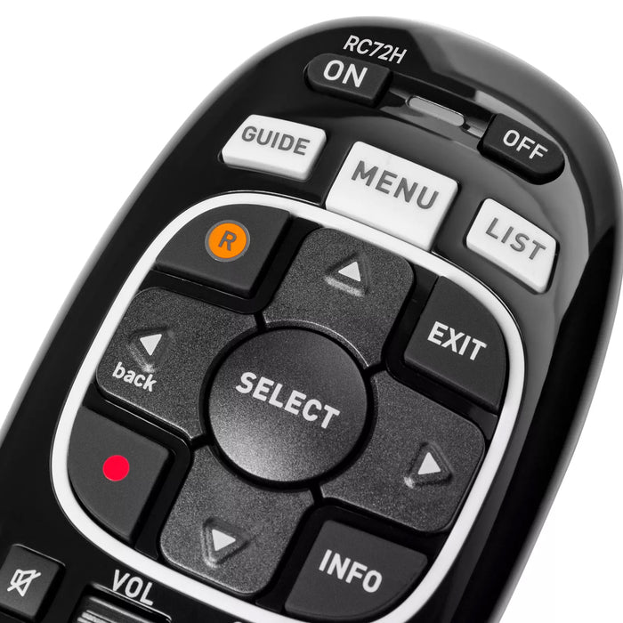 DIRECTV RC72H HOTEL Remote Control OEM Replacement DRE with Anti Microbial Coating - Batteries Included