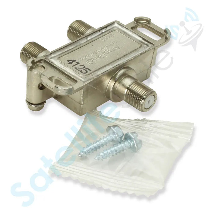 Amphenol Broadband Solutions ABS2202H 2-Way MoCA Coaxial Splitter 5-1675 MHz 6kV Surge Protected -4.5 dB Per Port