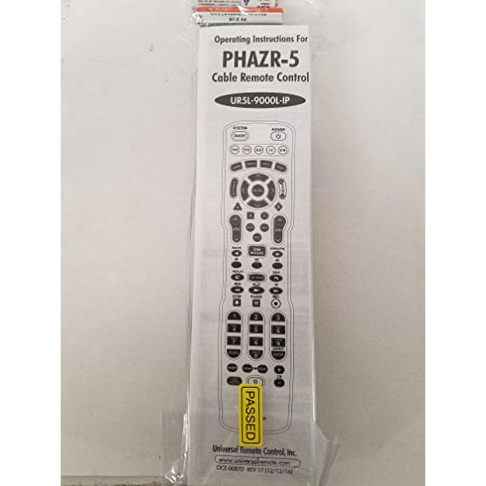 Universal Remote Brand New & Sealed PHAZR-5 Programmable Universal Remote Control Ur5L-9000L-Ip Remote Control