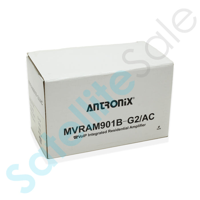 Antronix MVRAM901B-G2 1.2 GHz Midsplit MoCA Enhanced VoIP Residential Coax Amplifier - 8 Outputs, Passive VoIP Port, Unity Gain, 6 kV Surge Protection
