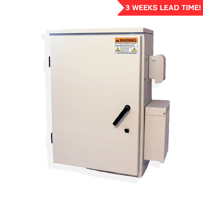 Intersect PTLC-MTS-12200-CL Power Transfer Load Center with Manual Transfer Switch – 200A, NEMA 3R Outdoor Rated