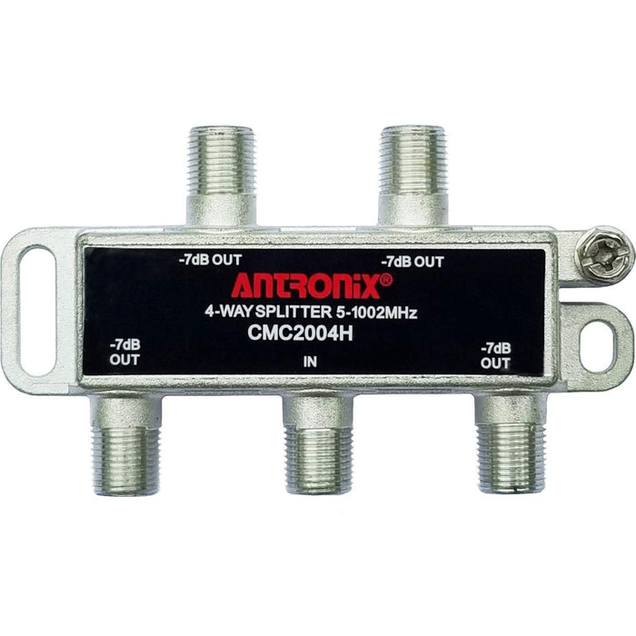 Antronix High Performance 4-Way Coaxial Cable TV Splitter CMC2004H-A OTA 5-1002M