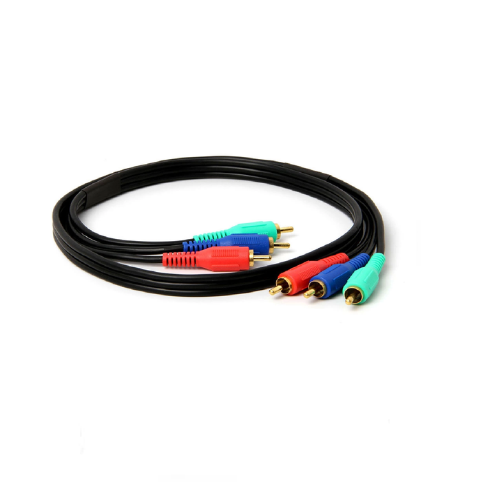 Component Video Cable 3 RCA 6 ft RGB HDTV DVD VCR Brand New