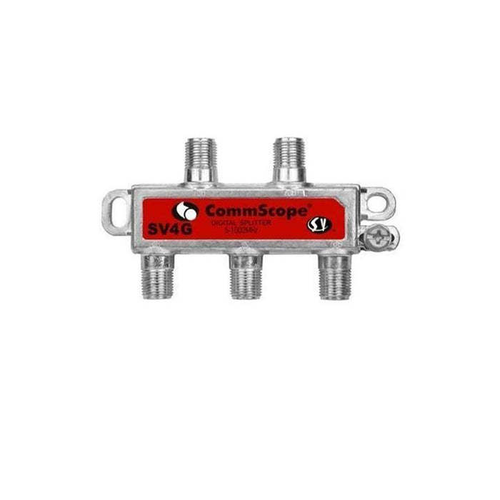 Commscope SV-4G Coaxial 5-1000Mhz 4-Way Splitter - 50 Pack — SatelliteSale