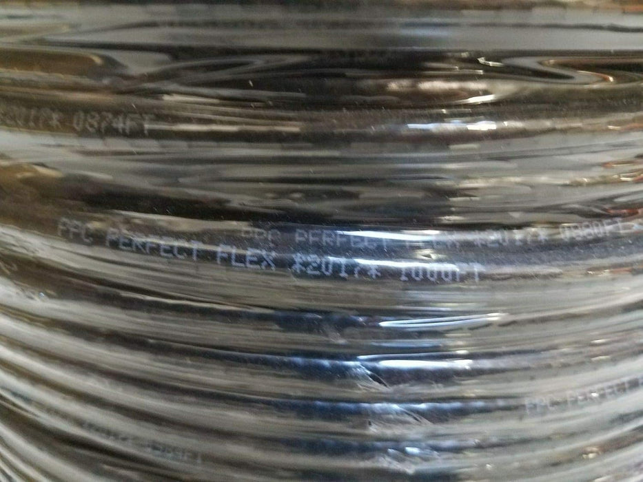 Ppc Cable 1000 FT PPC CATV RG6 Cable Satellite Black Coaxial 3GHz P6ET77VMRF Per ...