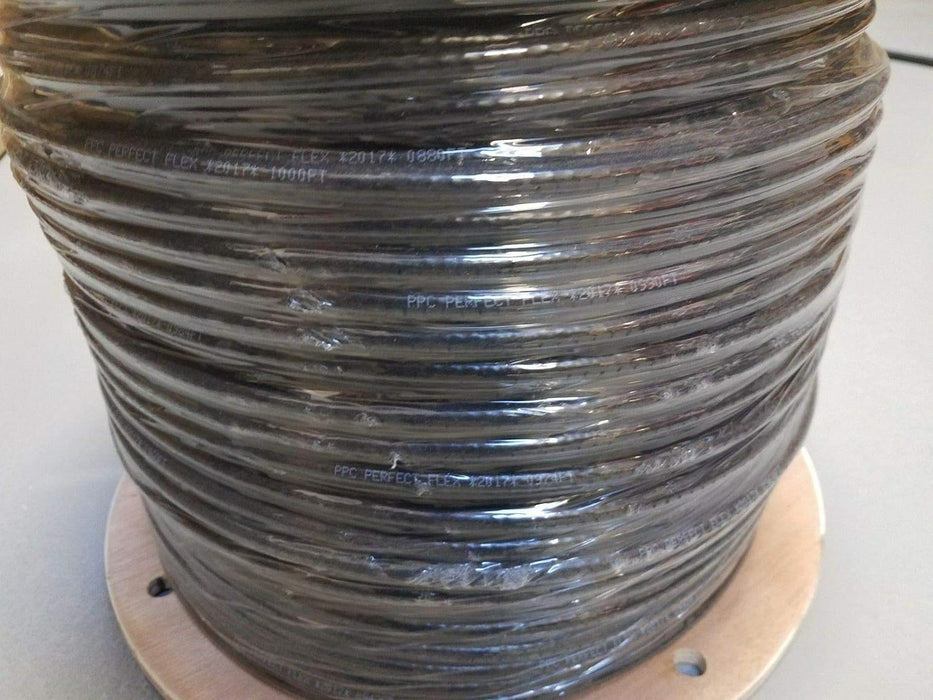 Ppc Wire Cable PPC CATV RG6 de 1000 pies, color negro satélite, coaxial, 3 GHz ...