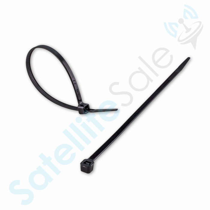 SatelliteSale Cable Wire Zip Ties Polyamide Black 7,4", 200x4,7mm 1000pcs