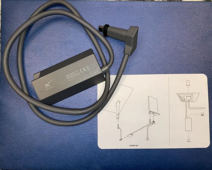 Adaptador Ethernet Starlink para red externa con cable, negro (01519231-502)