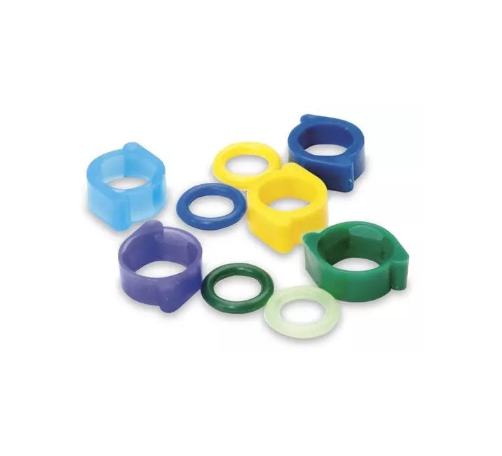 CablePrep Case of 100 Units Wing Ding Torque Wrenches and Coding Rings ...