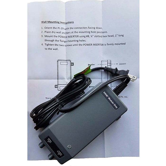 DirecTV DTV ATT SWM-PI 29V 1.5A Power Inserter For SWM8 SWM16 SWMPI PI ...