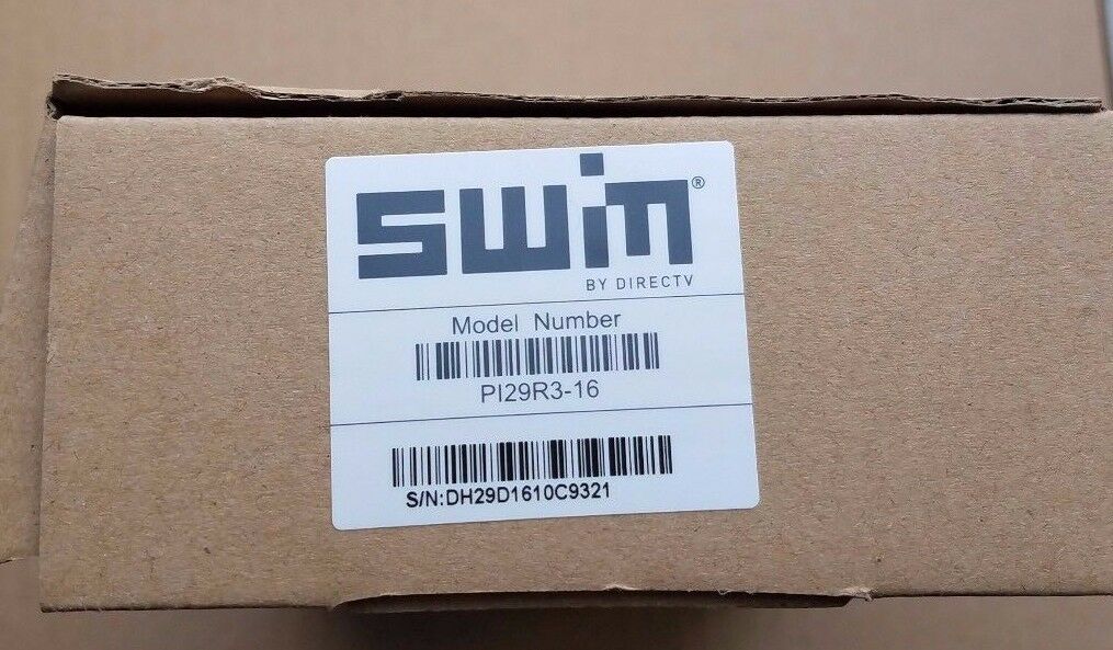 Insertador de alimentación DirecTV DTV ATT SWM-PI 29V 1.5A para SWM8 SWM16 SWMPI PI29R1 PI-29