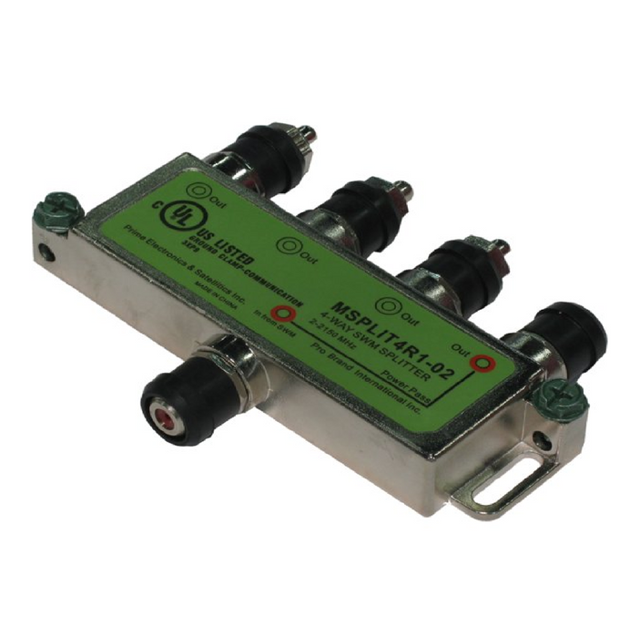 DIRECTV 4-Way SWM Splitter MSPLIT4R1-02 Brand (new still in the box)(9 DIRECTV 4-Way SWM Splitter MSPLIT4R1-02 Brand (new still in the box)(9
