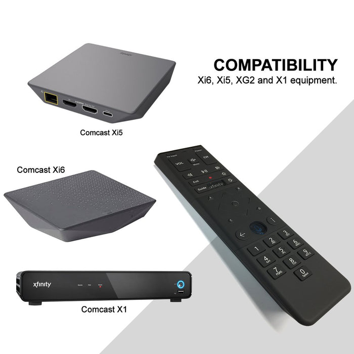 XFinity Comcast XR15 Télécommande à commande vocale pour X1 Xi6 Xi5 XG2 (rétroéclairage)