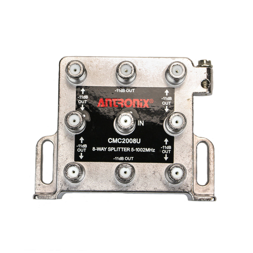 Antronix High Performance 8-Way Cable TV Splitter CMC2008U OTA