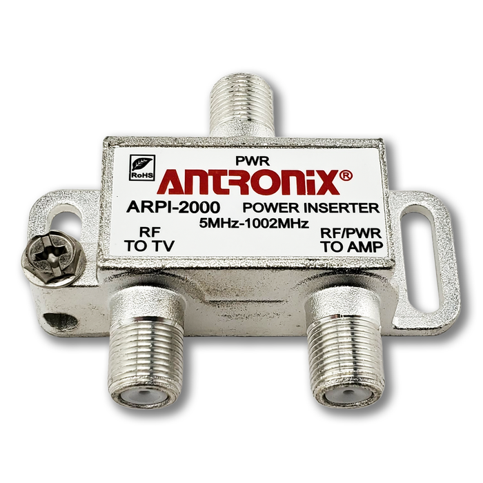 Antronix ARPI-2000 Drop Power Inserter Power que trae divisor coaxial
