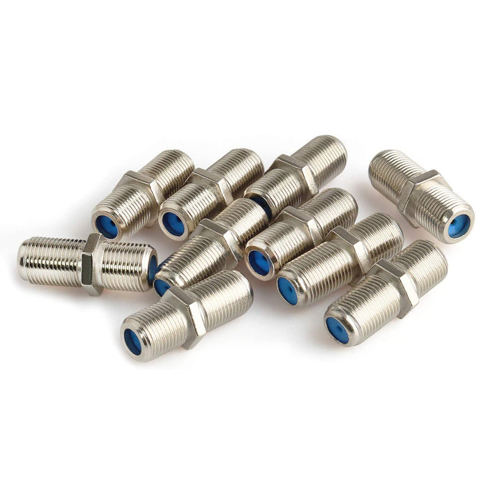 10 Pcs High Frequency 3GHz F81 (CF81GHZM) Barrel Connectors Couplers