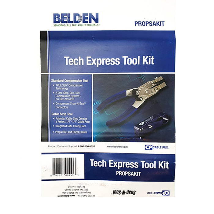 Kit de herramientas Belden Tech Express PROPSAKIT Snap-n-Seal