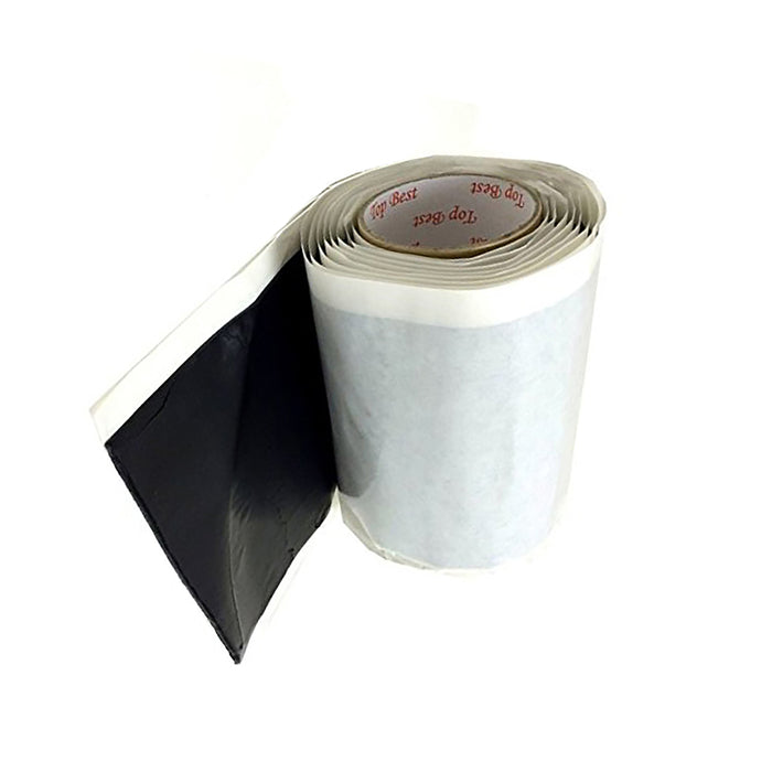 Bishop Tape Seal Mastic 6,5 x 10 pieds Tacky Noir Flexible Grand Pas Pad PV2665