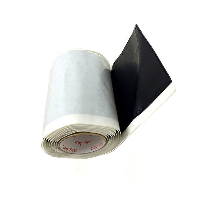 Bishop Tape Seal Mastic 6.5 x 10 FT Tacky Black Flexible Almohadilla de paso grande PV2665