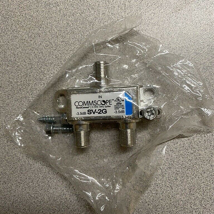Commscope SV-2G 2-way Coaxial Splitter 5-1000mhz