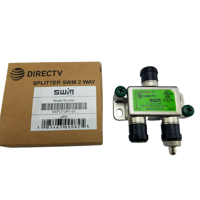 Directv Msplit2r1-03 Divisor SWM de banda ancha de 2 vías aprobado
