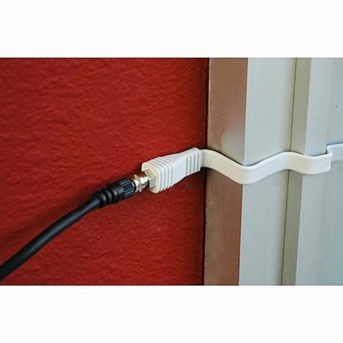 Câble coaxial plat CCTV Jumper Dish Network et Directv approuvés
