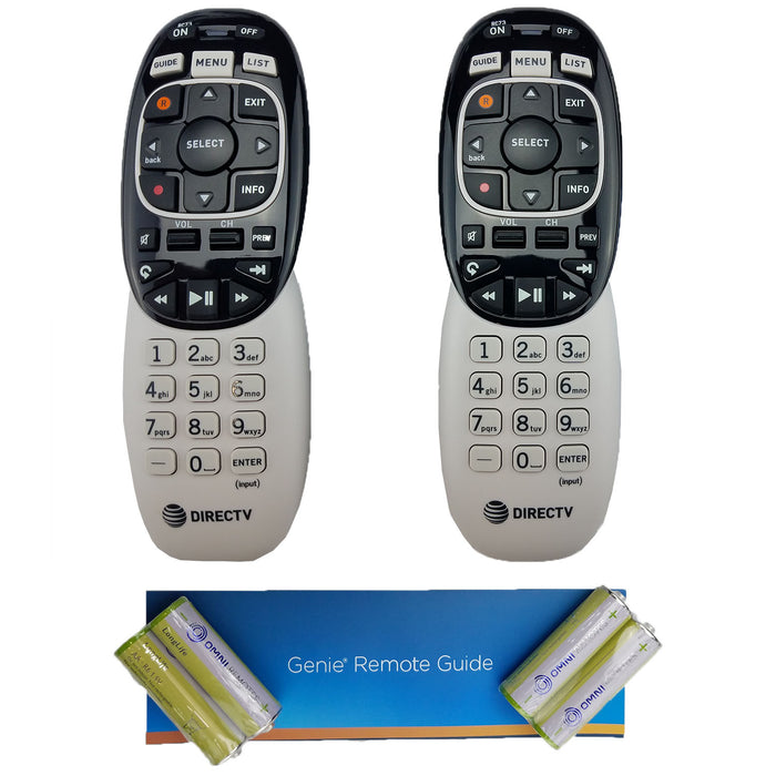 2 Pack - DIRECTV RC73 IR/RF Remote Control