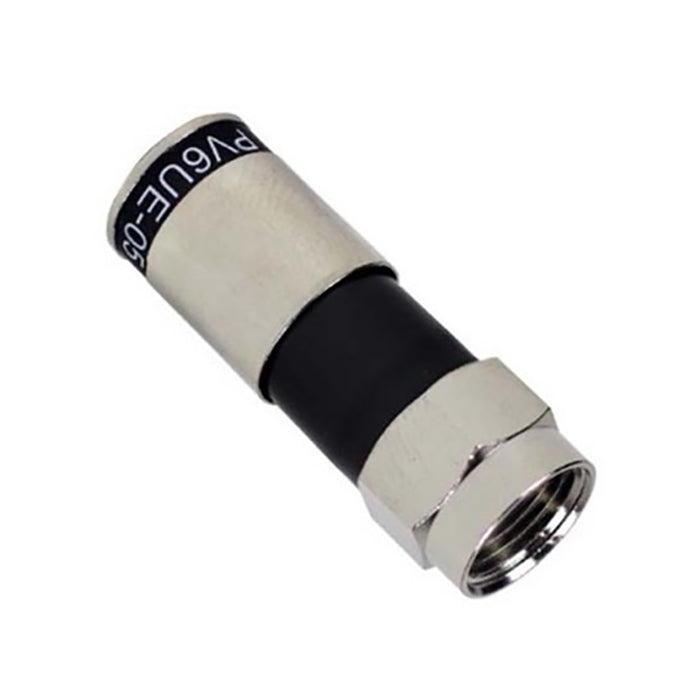 Perfect Vision PV6UE-05 'Ridgeloc' Universal Fit RG6 Cable Coaxial Compresión C...
