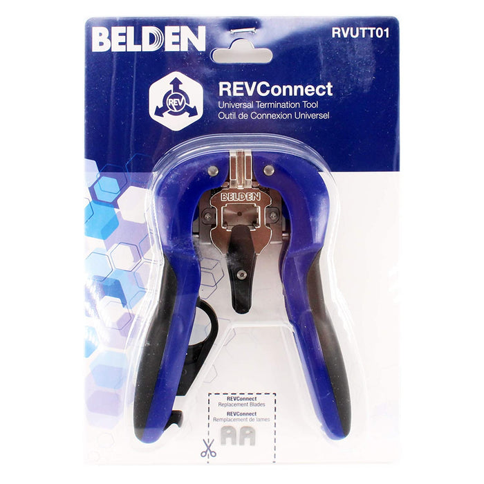 Herramienta de terminación de enchufe/conector universal REVConnect Belden RVUTT01, 10GX 10GXS