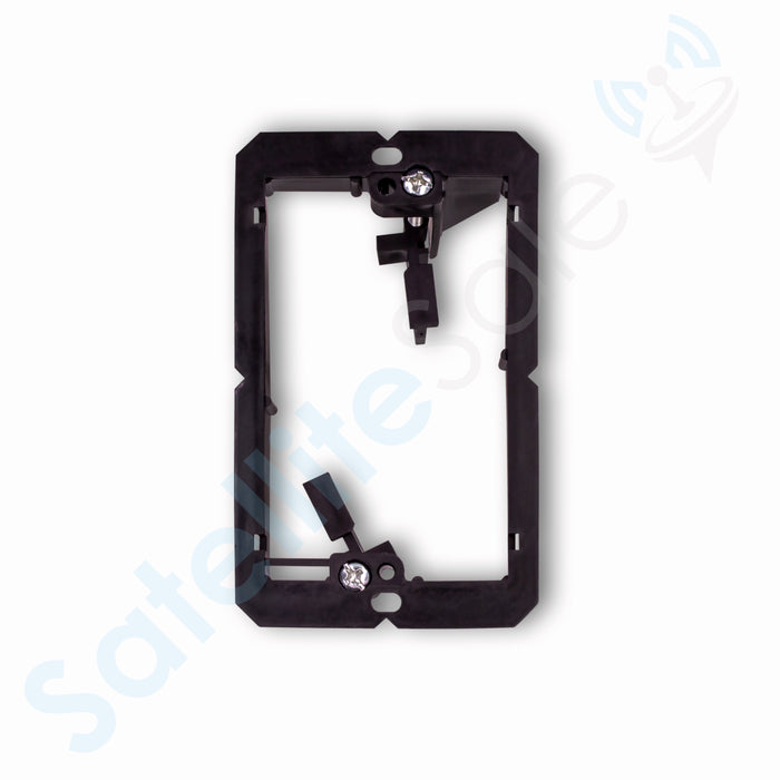 SatelliteSale Universal Low Voltage Wall Plate Mounting Bracket with Screws Included