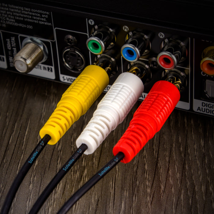 KabelDirekt 3m Cable Coaxial Antena, (Clase A, Soporta DVB-T, DVB-S, DVB-C,  DVB-S2