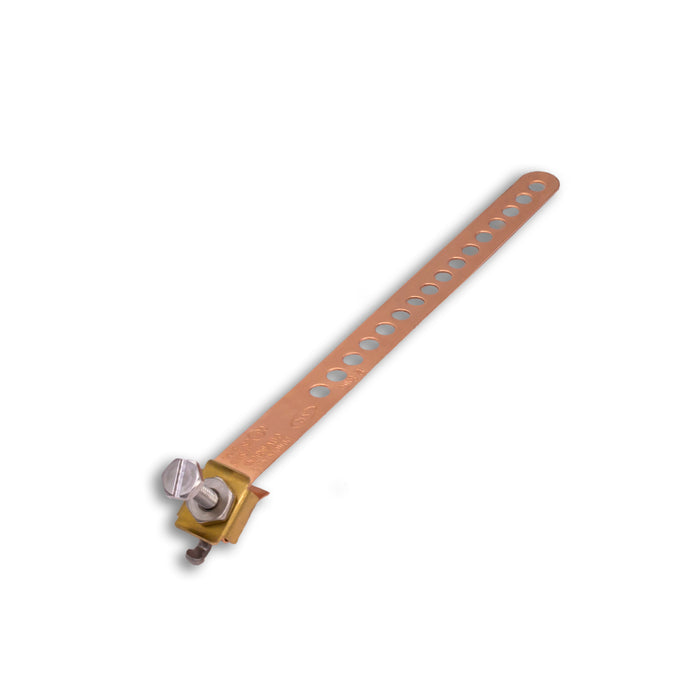 SatelliteSale Copper Coated Grounding Strap Flexible and Adjustable