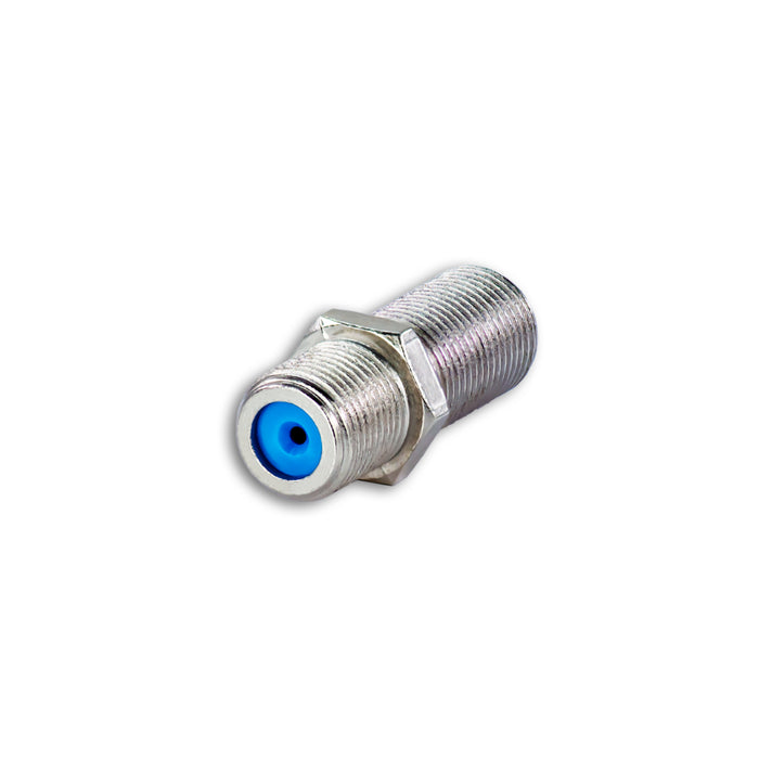 SatelliteSale High-Frequency F81 Coaxial Barrel Connectors Female to Female F-Type 3Ghz Adapter Coupler