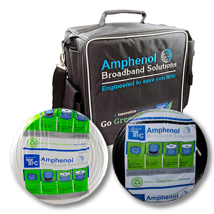 SatelliteSale Kit of Amphenol’s Innovative and Sustainable Tech Service Bag