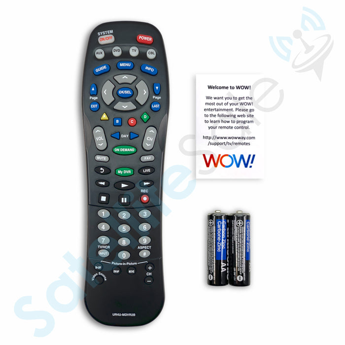Universal 4-Function Remote Control UR4U-MDVR2B Digital HD DVR ...
