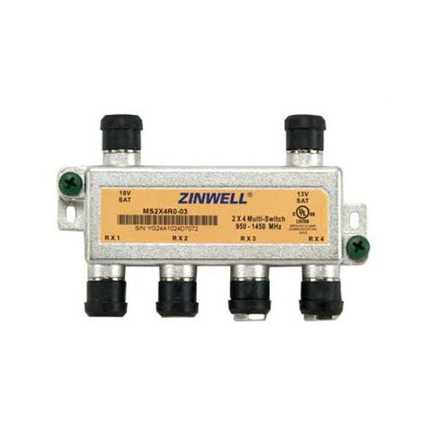 DirecTV Zinwell 2 X 4 Multiconmutador 950-1450 Mhz - 1450 Mhz (ms2x4r0-03)