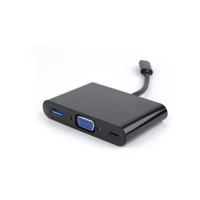 SatelliteSale Convertidor USB Tipo C a HDMI/USB-C/USB 3.0/DVI/VGA