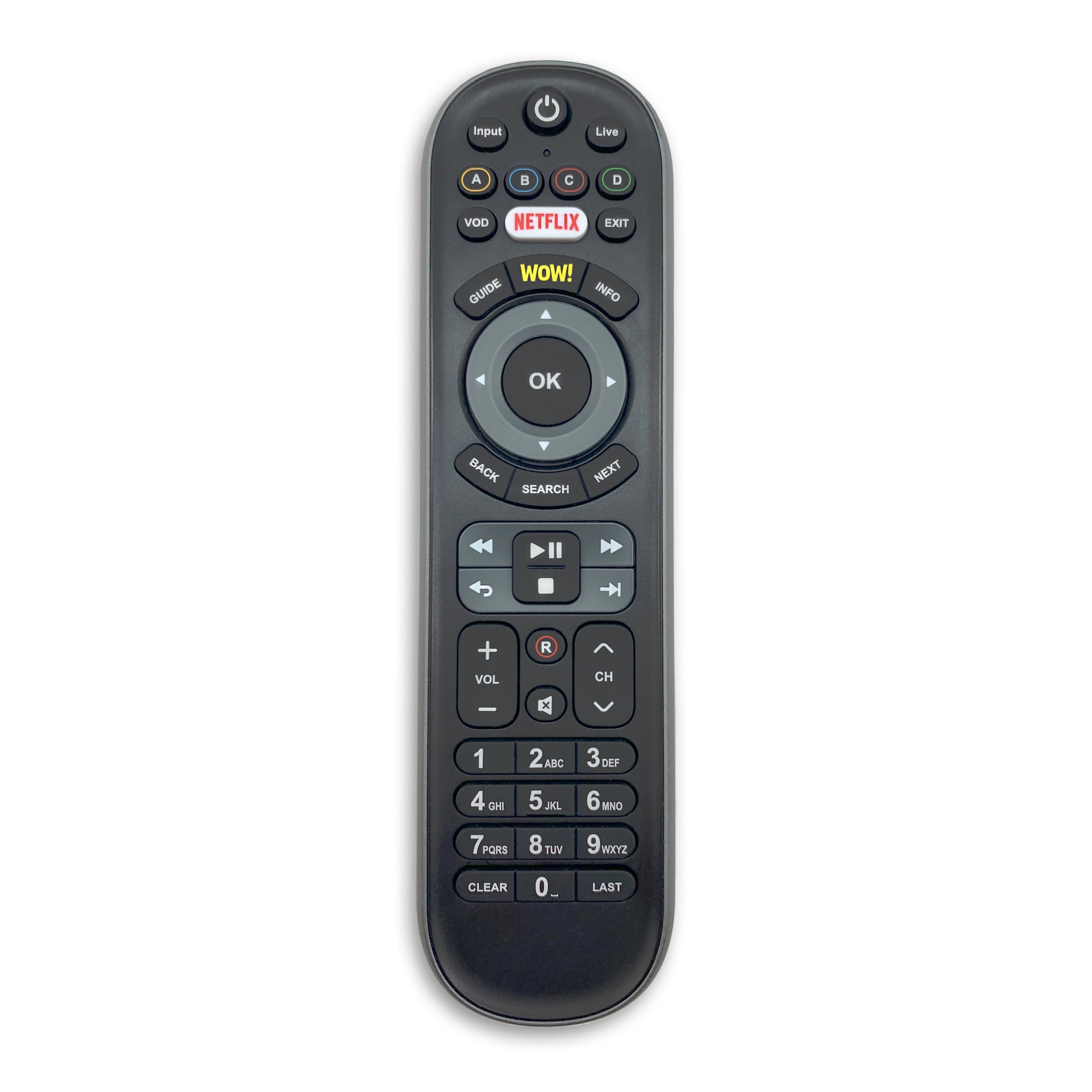 WOW TV Netflix Remote Control URC2135 โ SatelliteSale